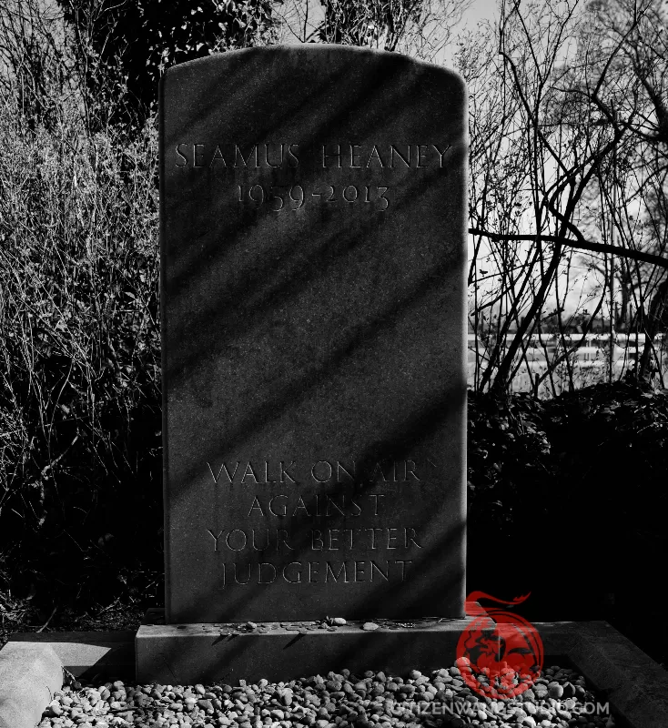 SeamusHeaney grave, outside Belfast.JPG